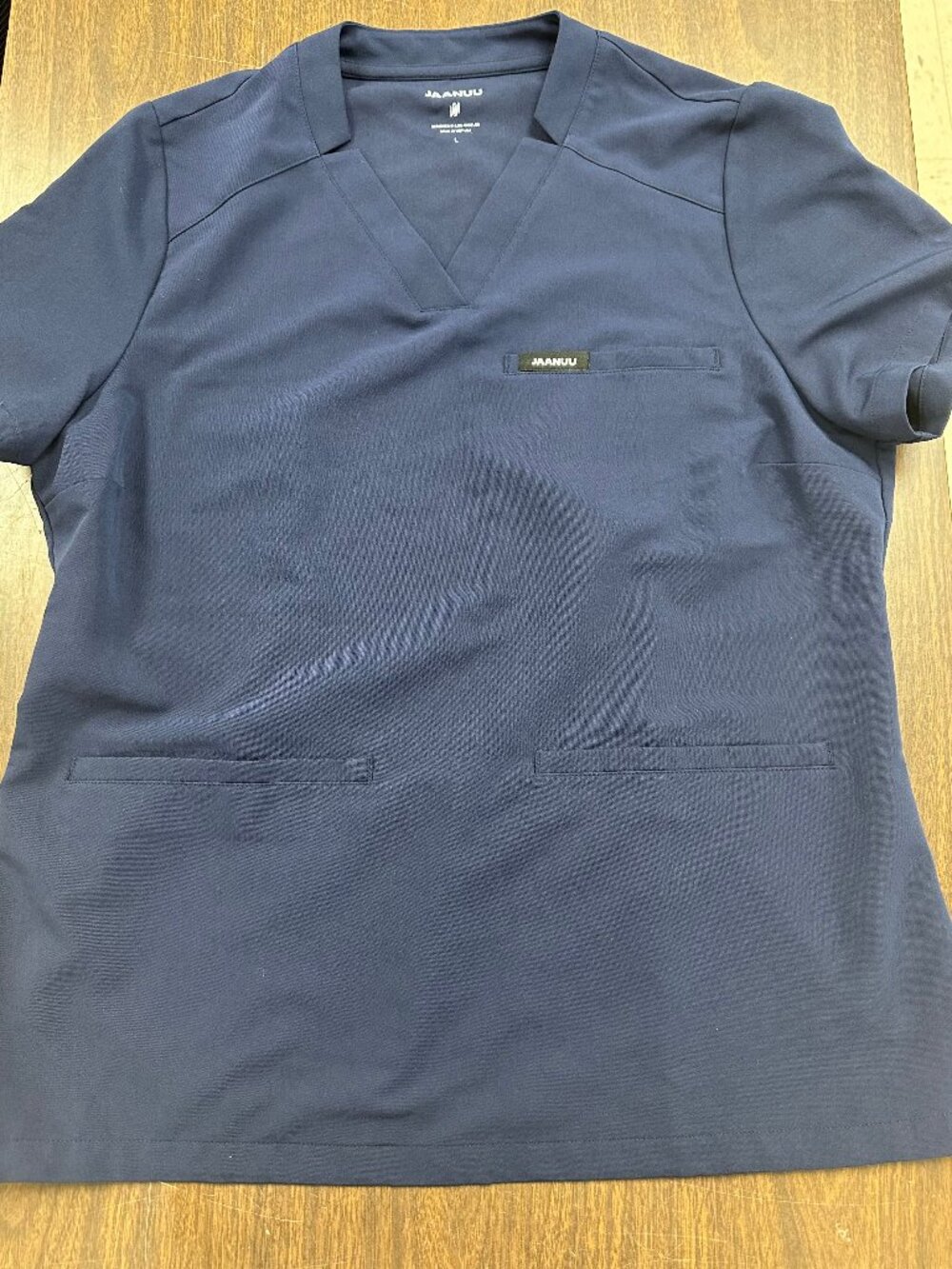 Jaanuu Navy Scrub Top Bundle (3) XL (1) L